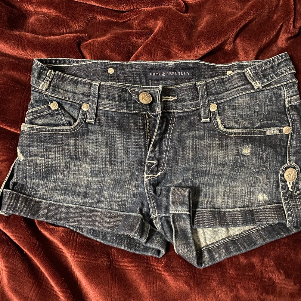 Rock and REPUBLIC shorts